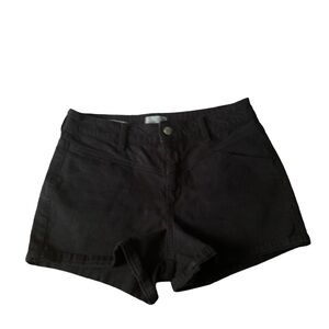 universal thread black jean shorts